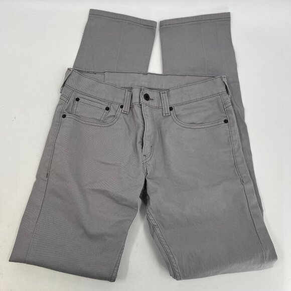 Levi's Gray Straight Mid Rise Jeans | Size 30 Regular - Picture 3 of 6